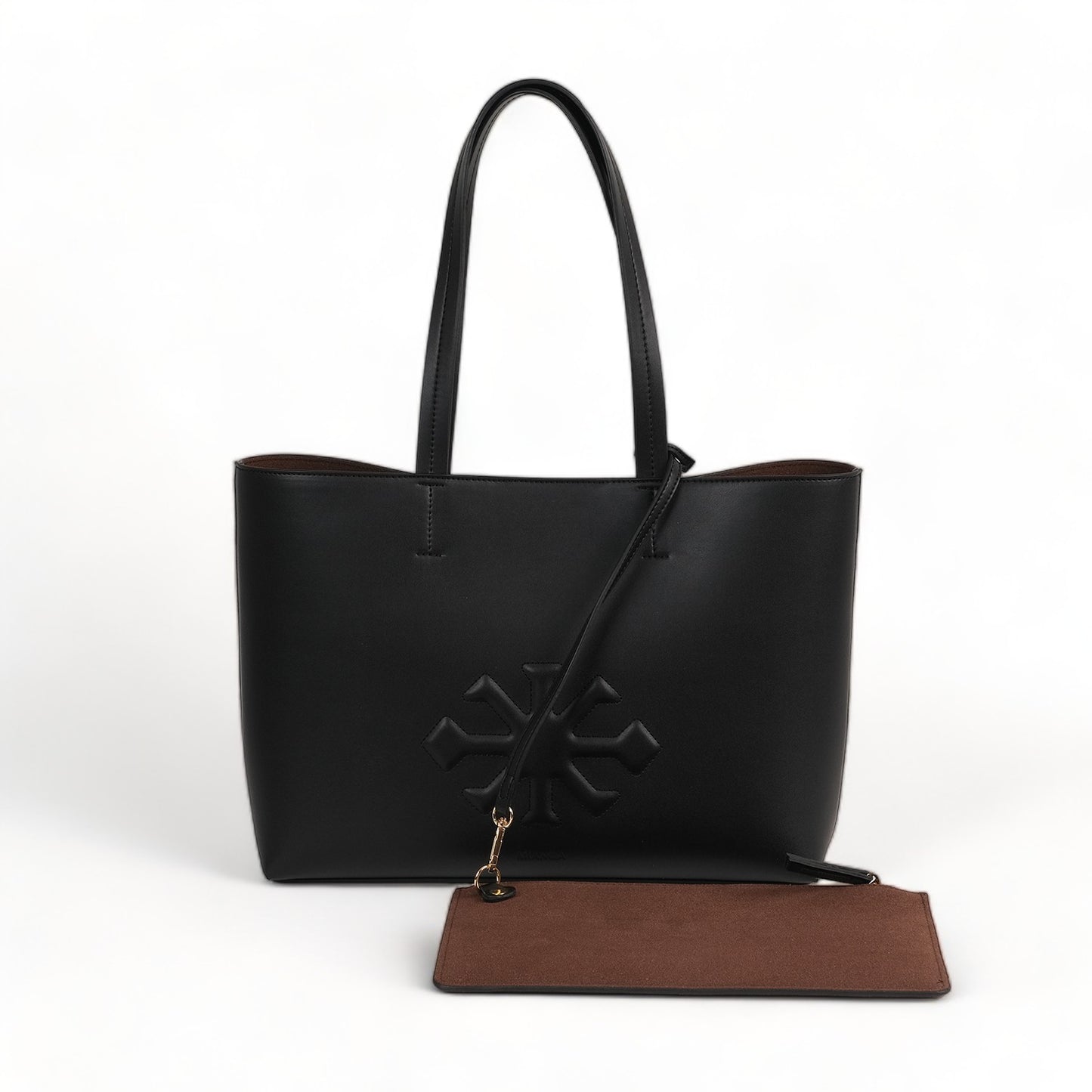 AGAVE Plant-Based Vegan Leather Tote Bag Black