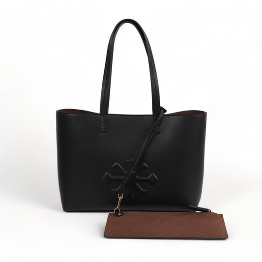 AGAVE Plant-Based Vegan Leather Tote Bag Black