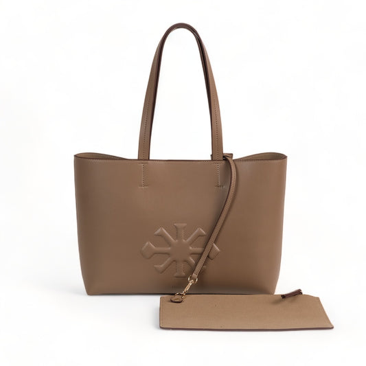 AGAVE Plant-Based Vegan Leather Tote Bag Mink