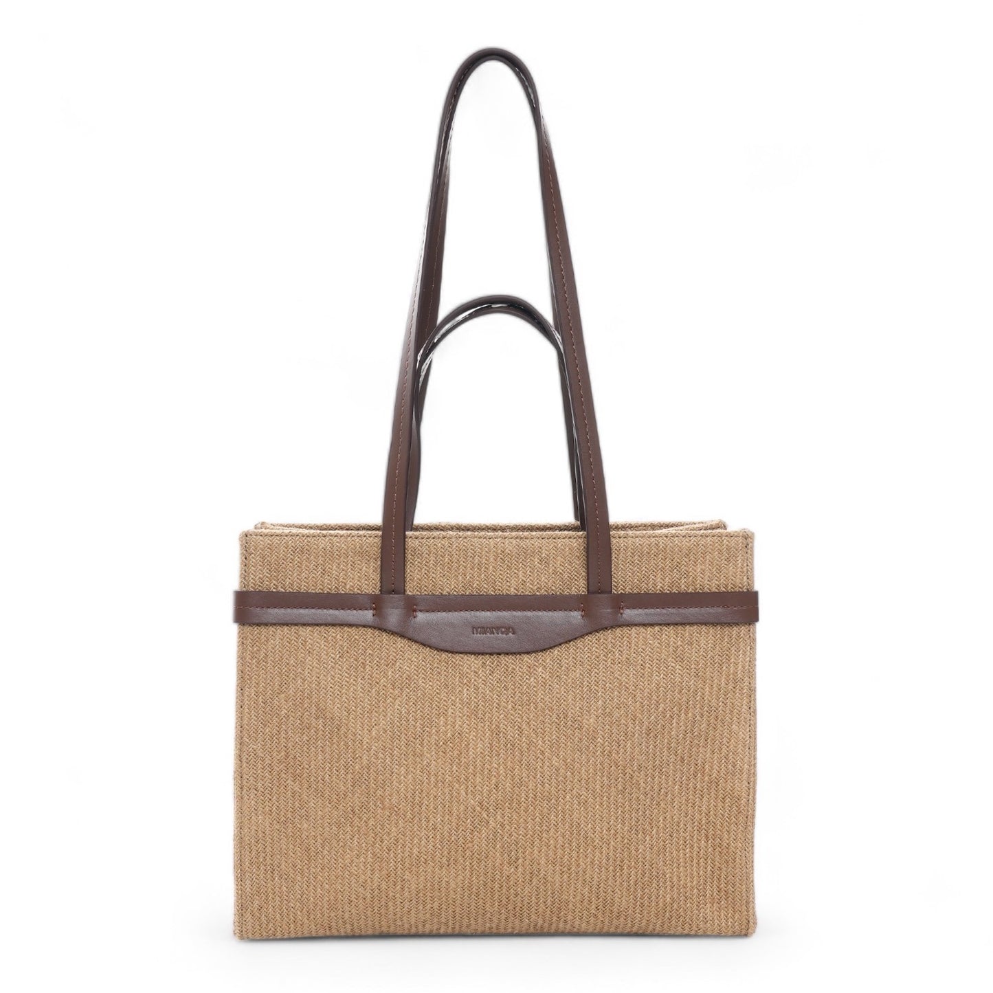 Jute & Leather Medium Tote