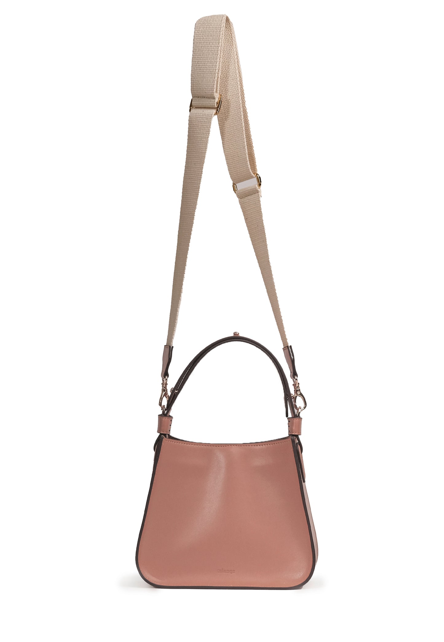 CEREUS Vegan Apple Leather Crossbody & Shoulder Bag Pink