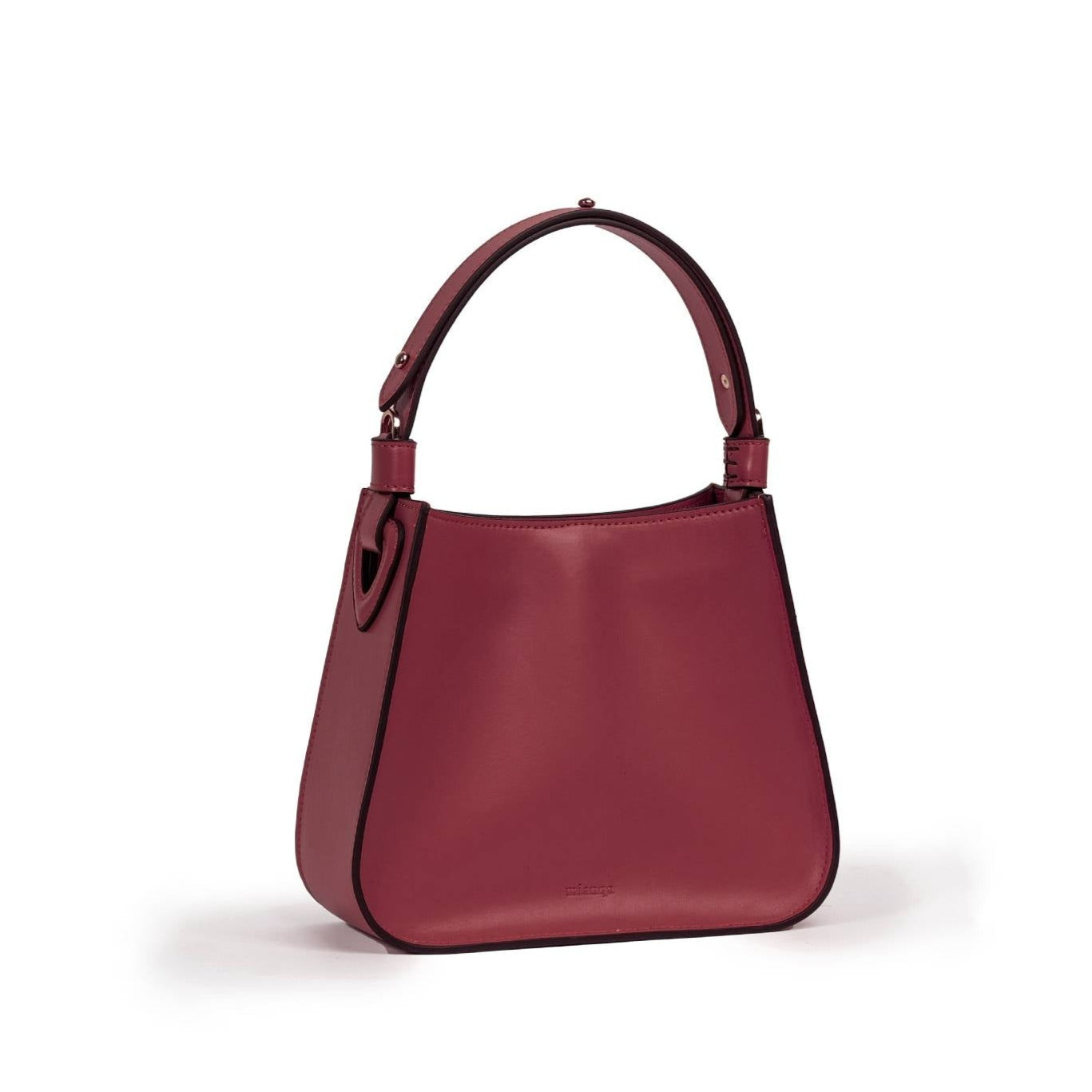 CEREUS Vegan Apple Leather Leather Crossbody & Shoulder Bag Plum