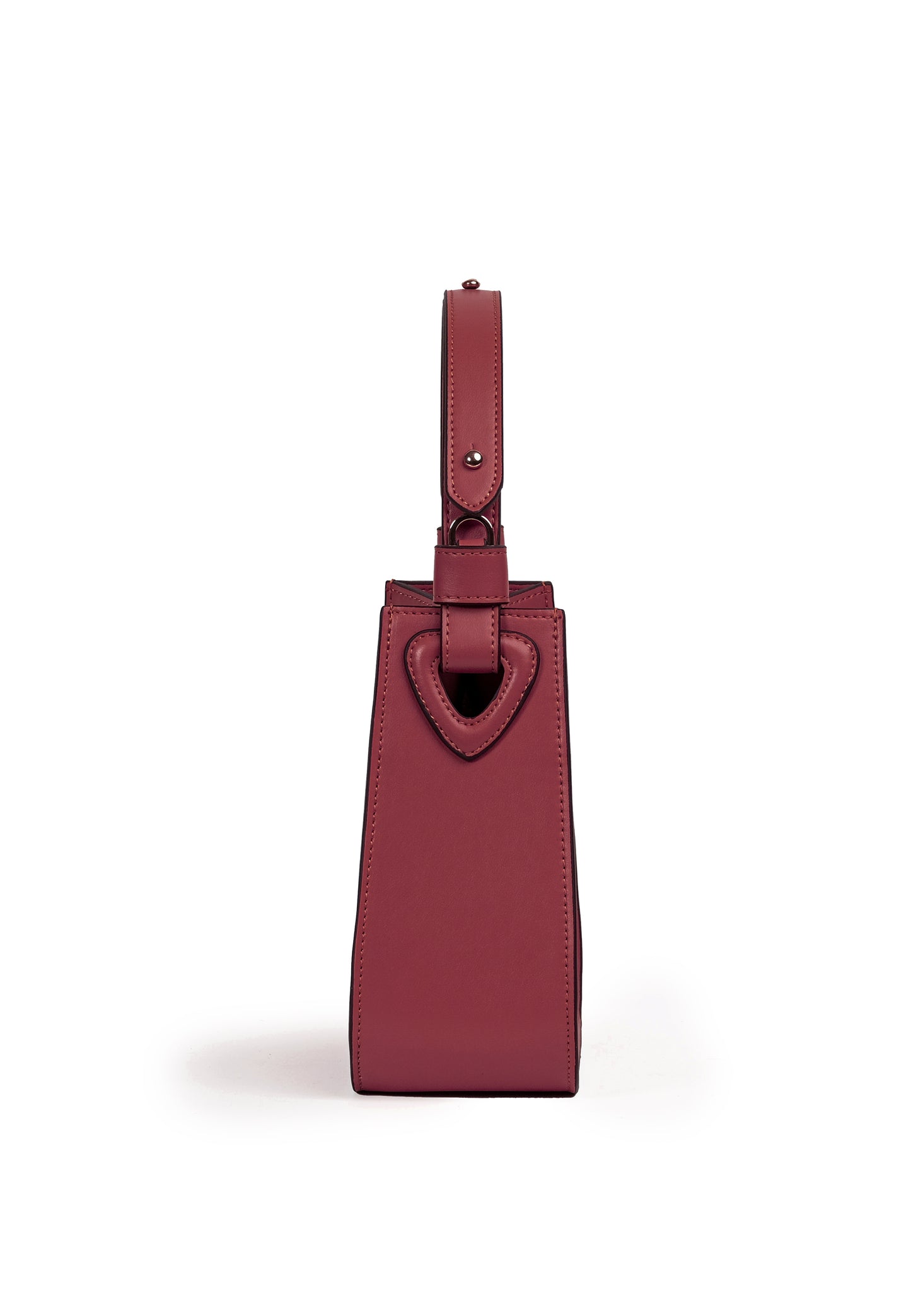 CEREUS Vegan Apple Leather Leather Crossbody & Shoulder Bag Plum