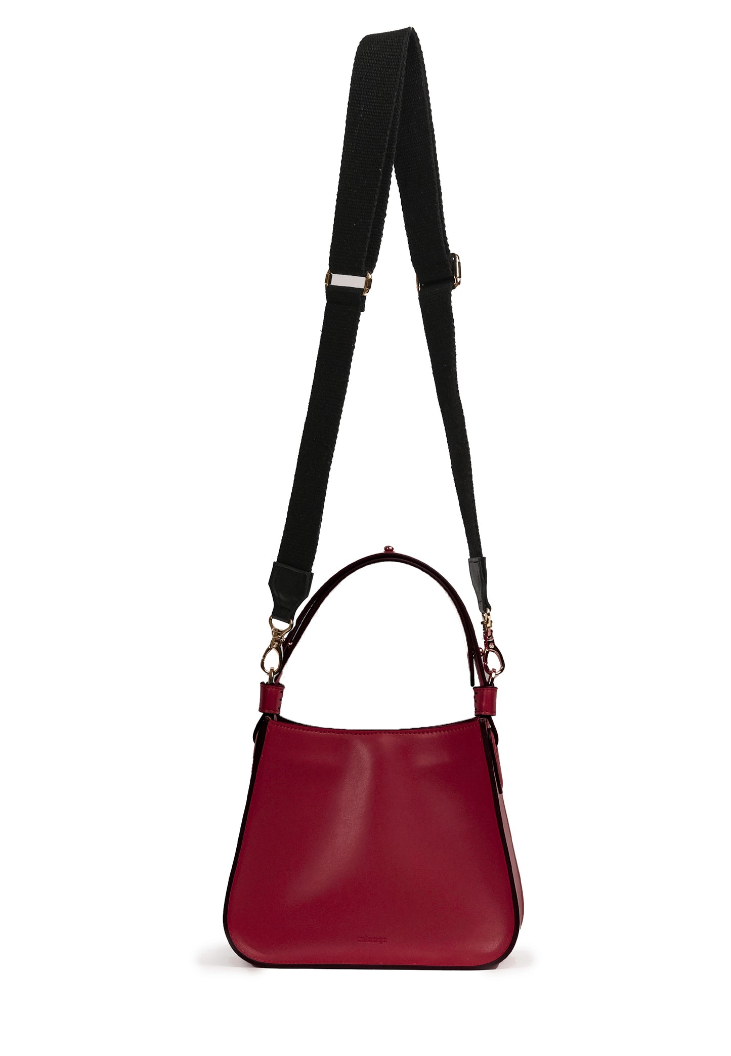 CEREUS Vegan Apple Leather Leather Crossbody & Shoulder Bag Plum