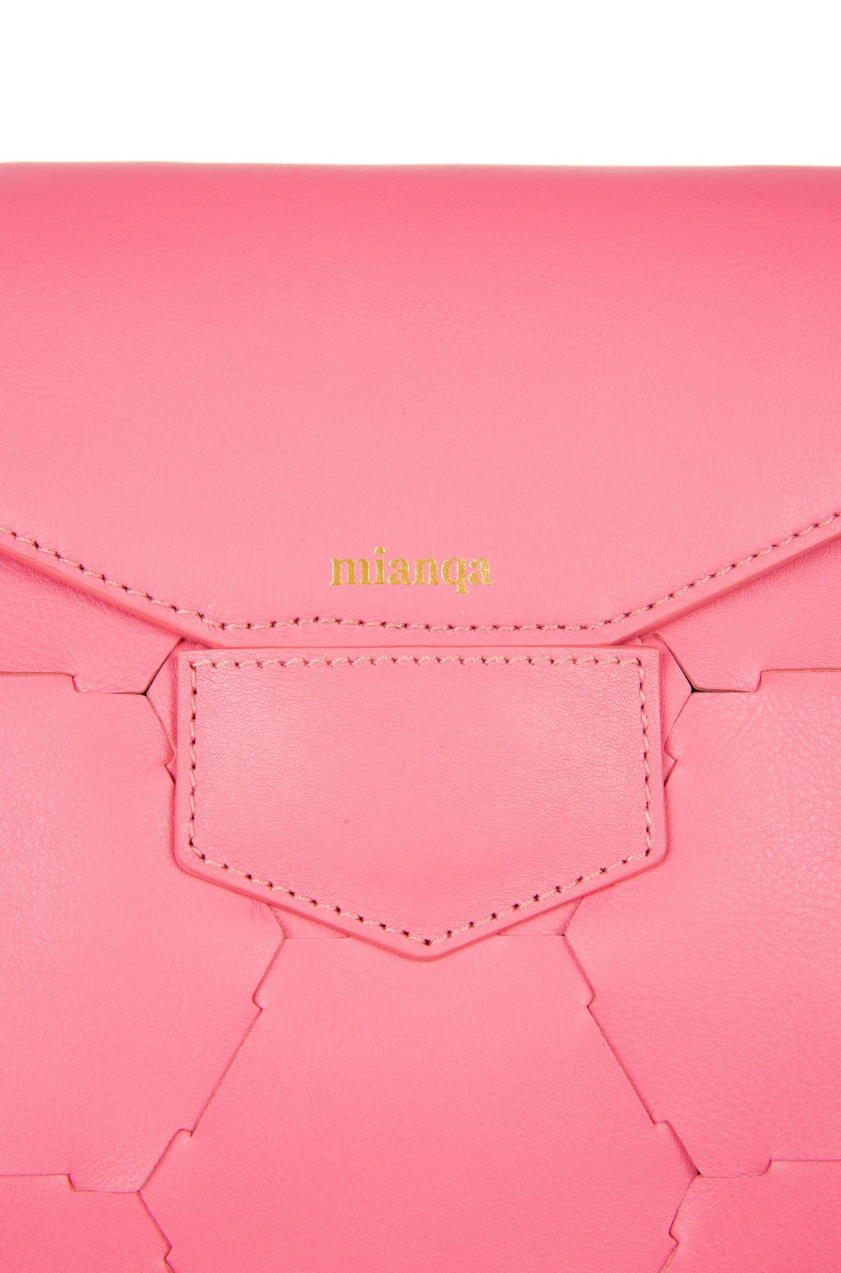A F E T | Leather Shoulder Bag Pink