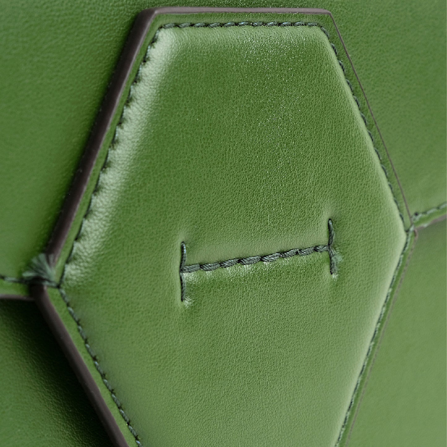EUPHORBIA Vegan Cactus Leather Shoulder Bag Green