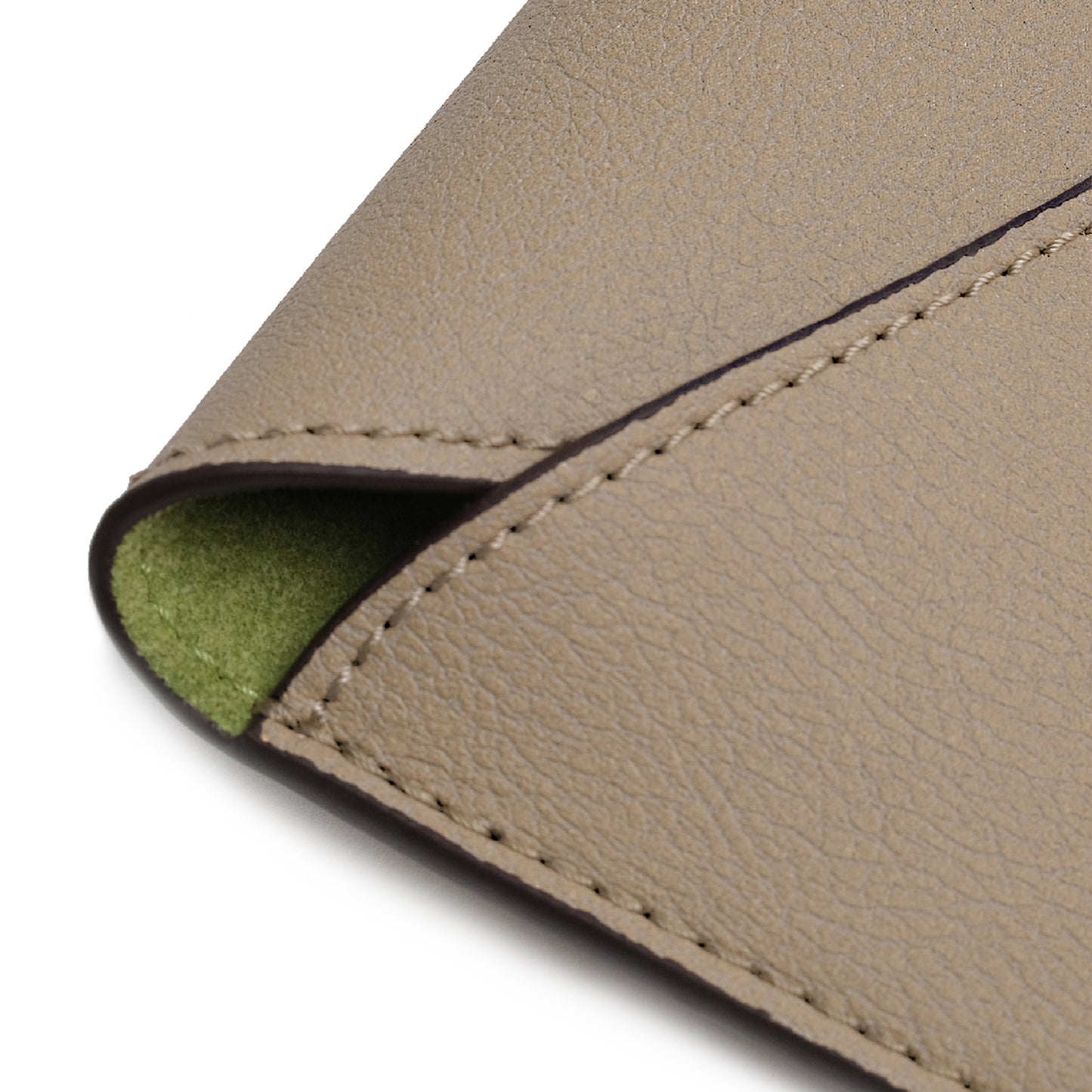 Vegan Apple Leather Laptop Sleeve Beige
