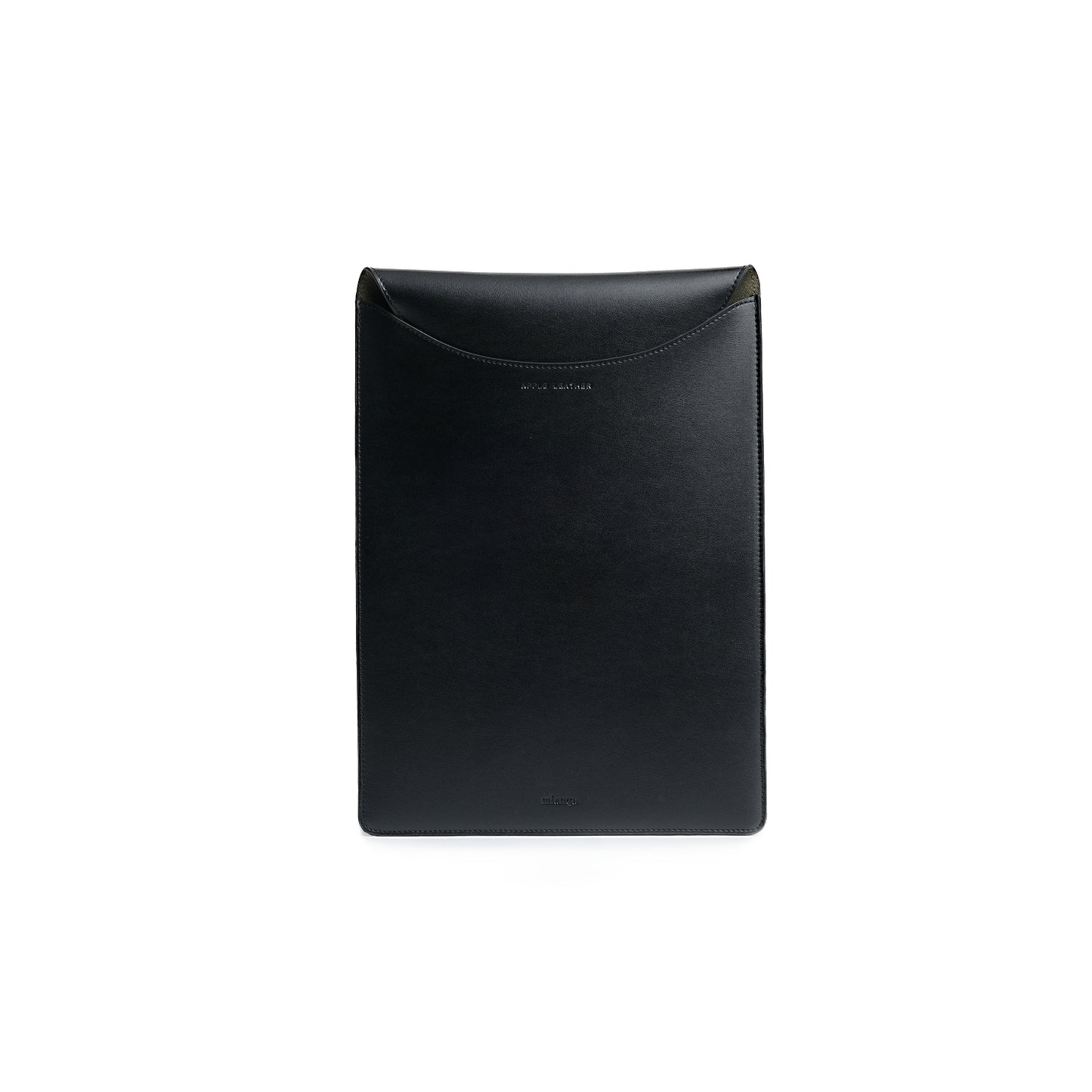 Vegan Apple Leather Laptop Sleeve Black
