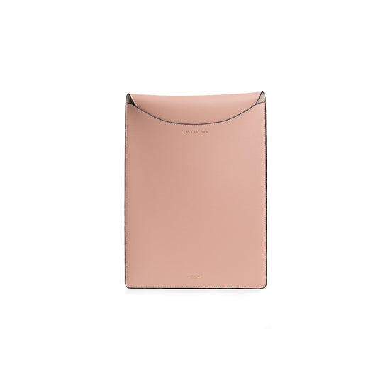 Vegan Apple Leather Laptop Sleeve Pink