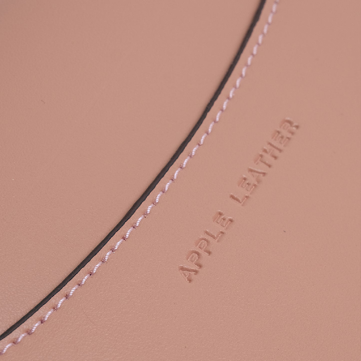 Vegan Apple Leather Laptop Sleeve Pink