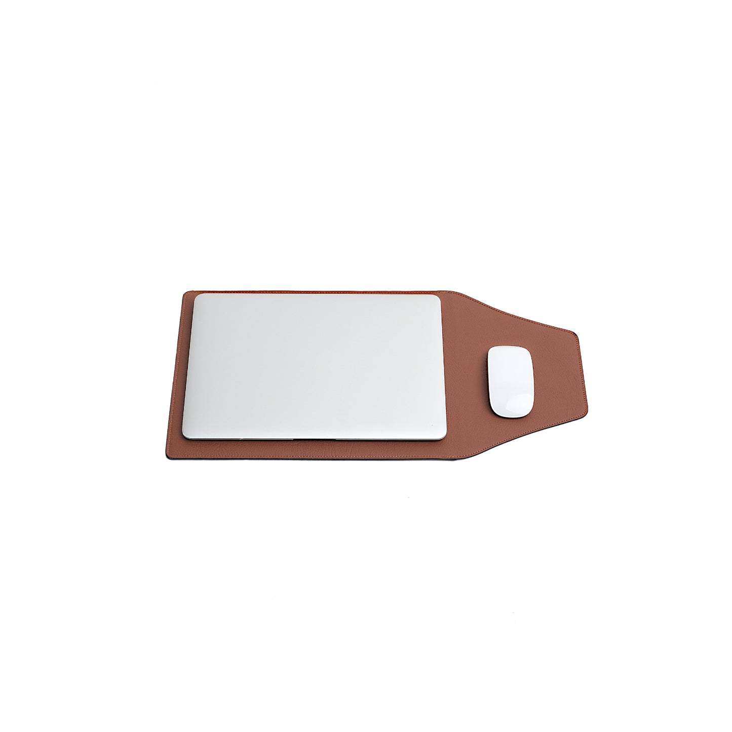 Vegan Apple Leather Laptop Sleeve Tan