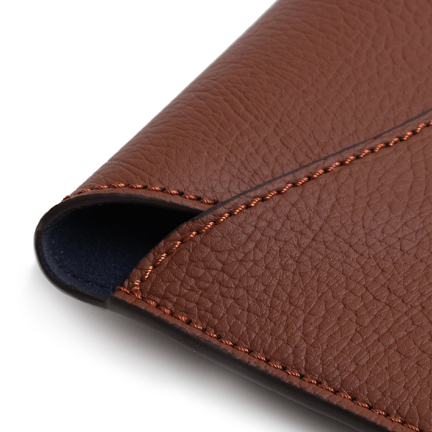 Vegan Apple Leather Laptop Sleeve Tan