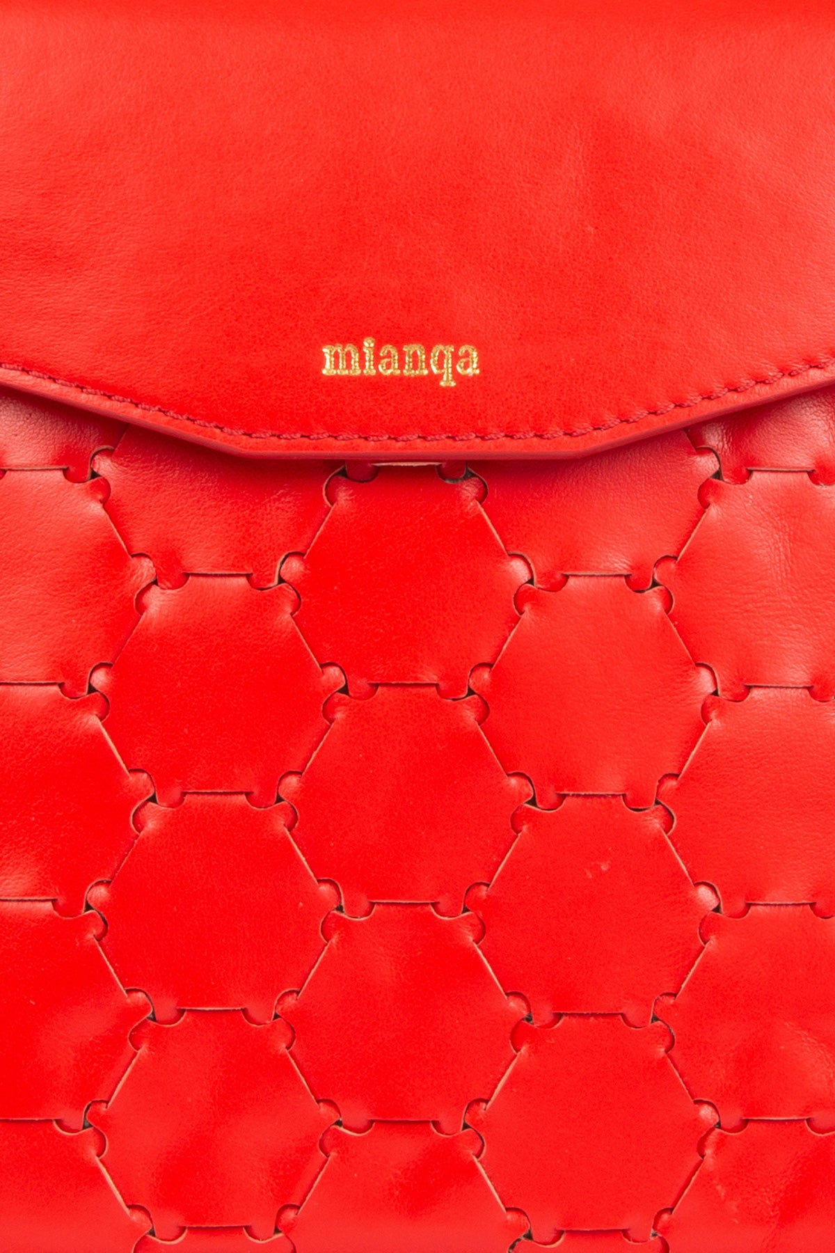 F U R E Y A | Leather Crossbody Bag Red