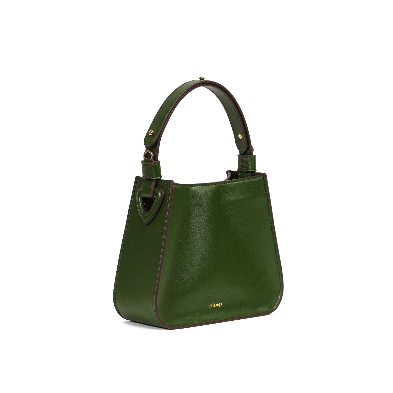 CEREUS Vegan Cactus Leather Leather Crossbody Shoulder Bag Green