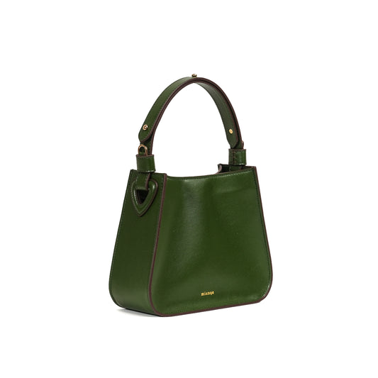 CEREUS Vegan Cactus Leather Leather Crossbody & Shoulder Bag Green