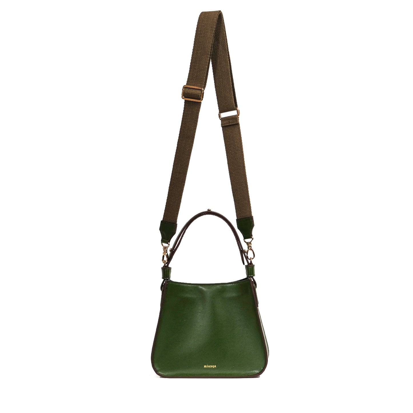 CEREUS Vegan Cactus Leather Leather Crossbody & Shoulder Bag Green