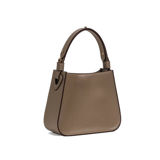 CEREUS Vegan Apple Leather Leather Crossbody & Shoulder Bag Mink