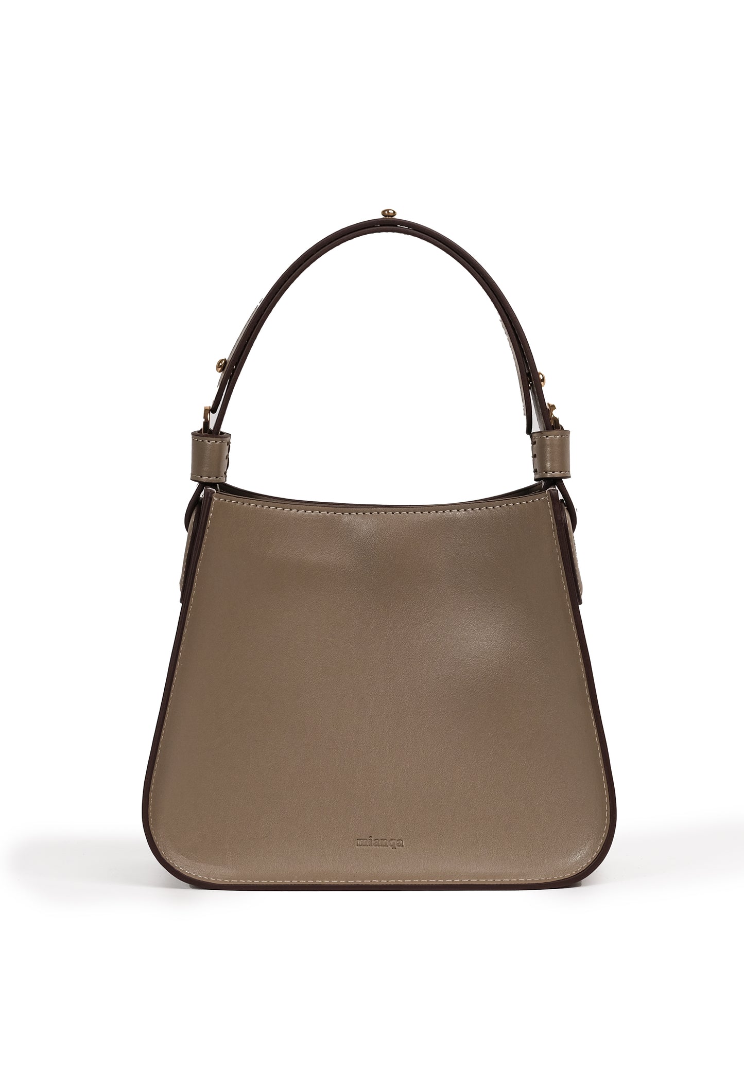 CEREUS Vegan Apple Leather Leather Crossbody & Shoulder Bag Mink