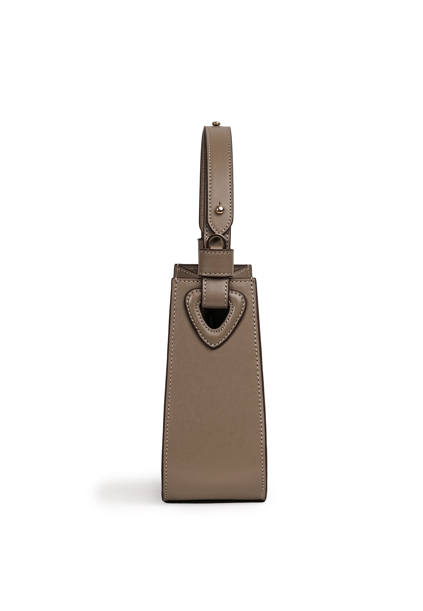 CEREUS Vegan Apple Leather Leather Crossbody & Shoulder Bag Mink