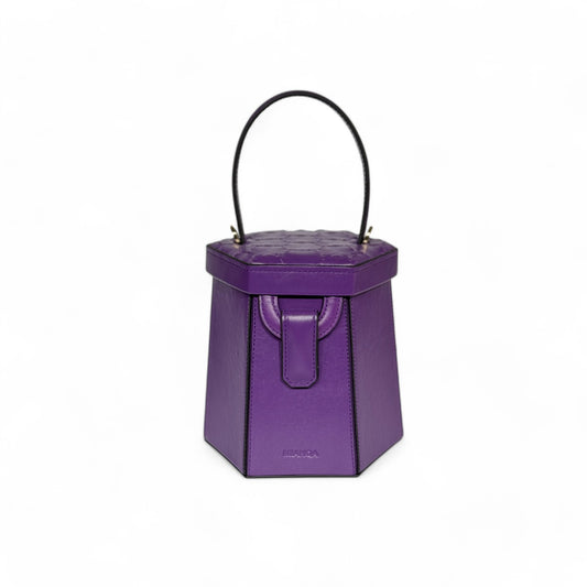 Mini ELIF | Hexagon Bag Purple