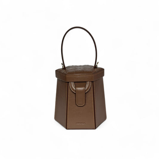 ELIF | Hexagon Bag Brown