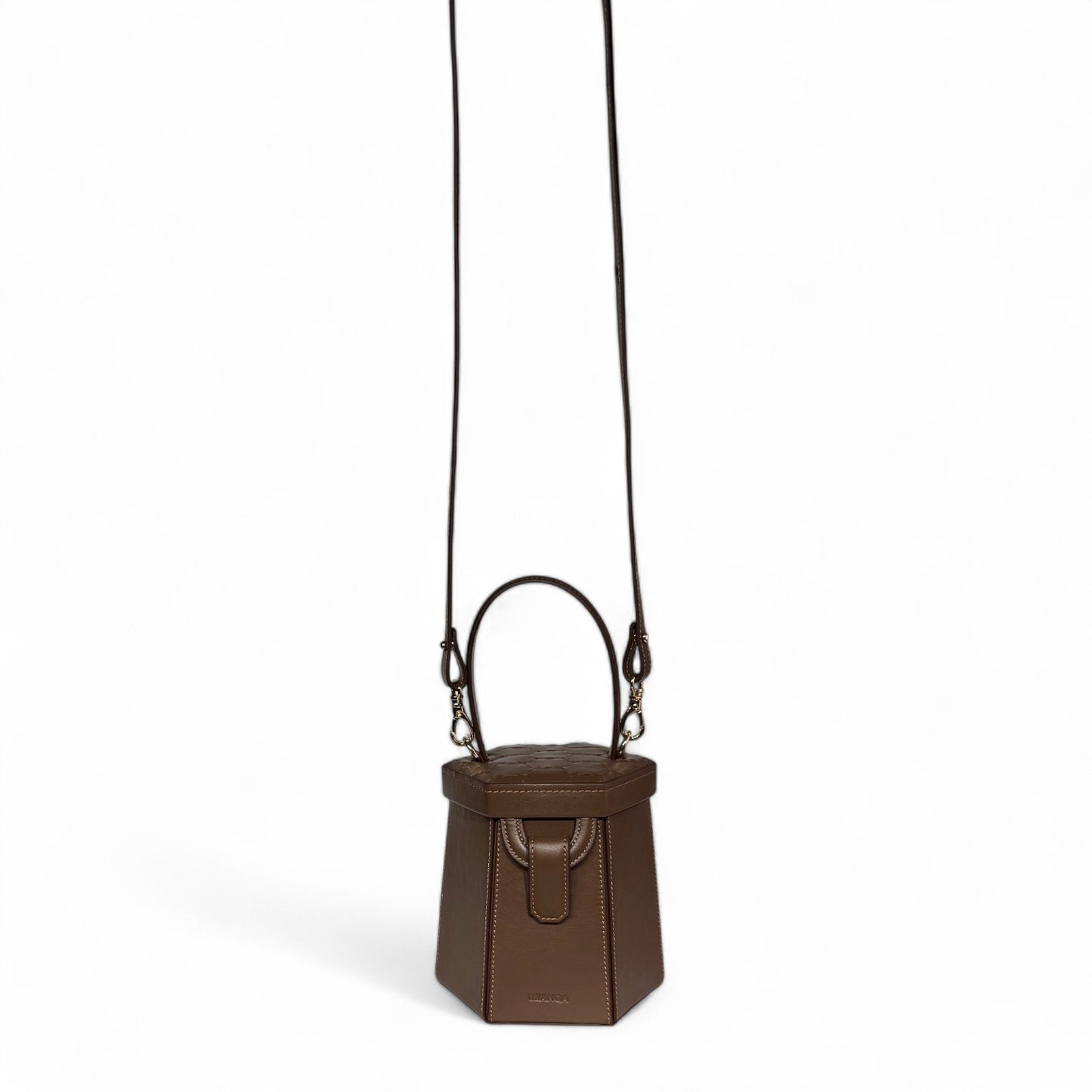 ELIF | Hexagon Bag Brown