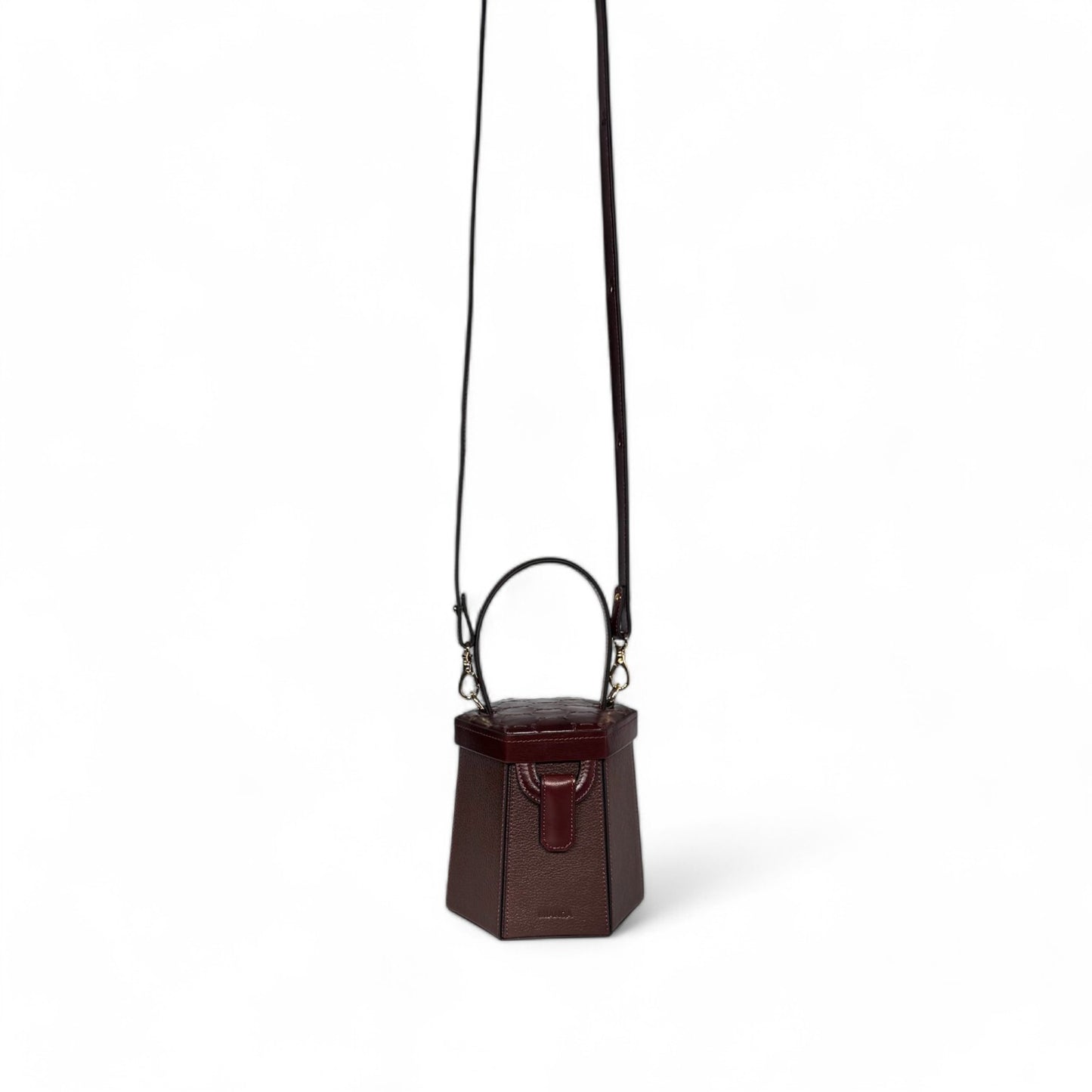 ELIF | Hexagon Bag Bordeaux