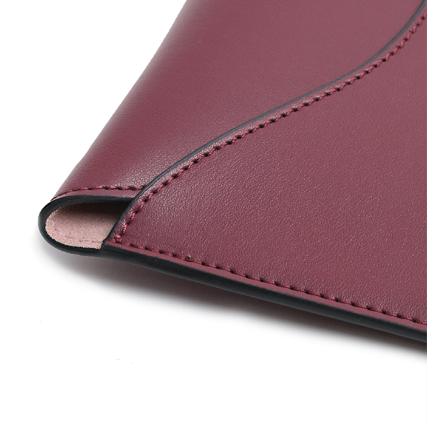 Vegan Apple Leather Laptop Sleeve Plum