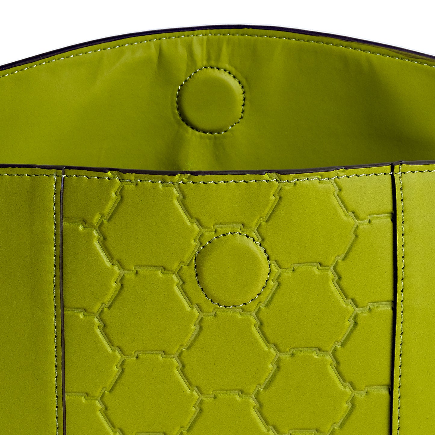 Vegan Apple Leather Shoulder Bag Pistachio Green