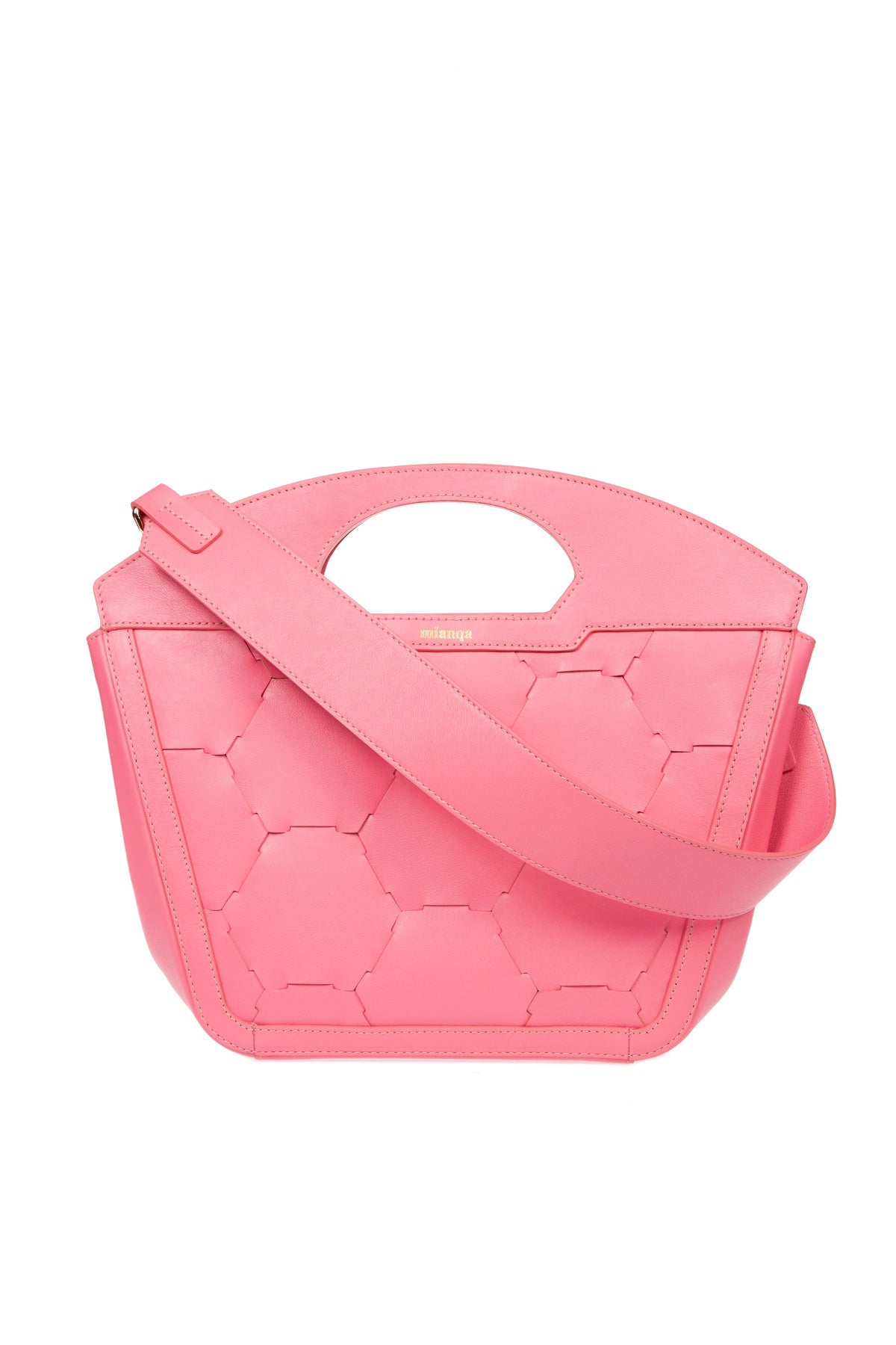 A F I F E | Anqa Leather Shoulder Bag Pink