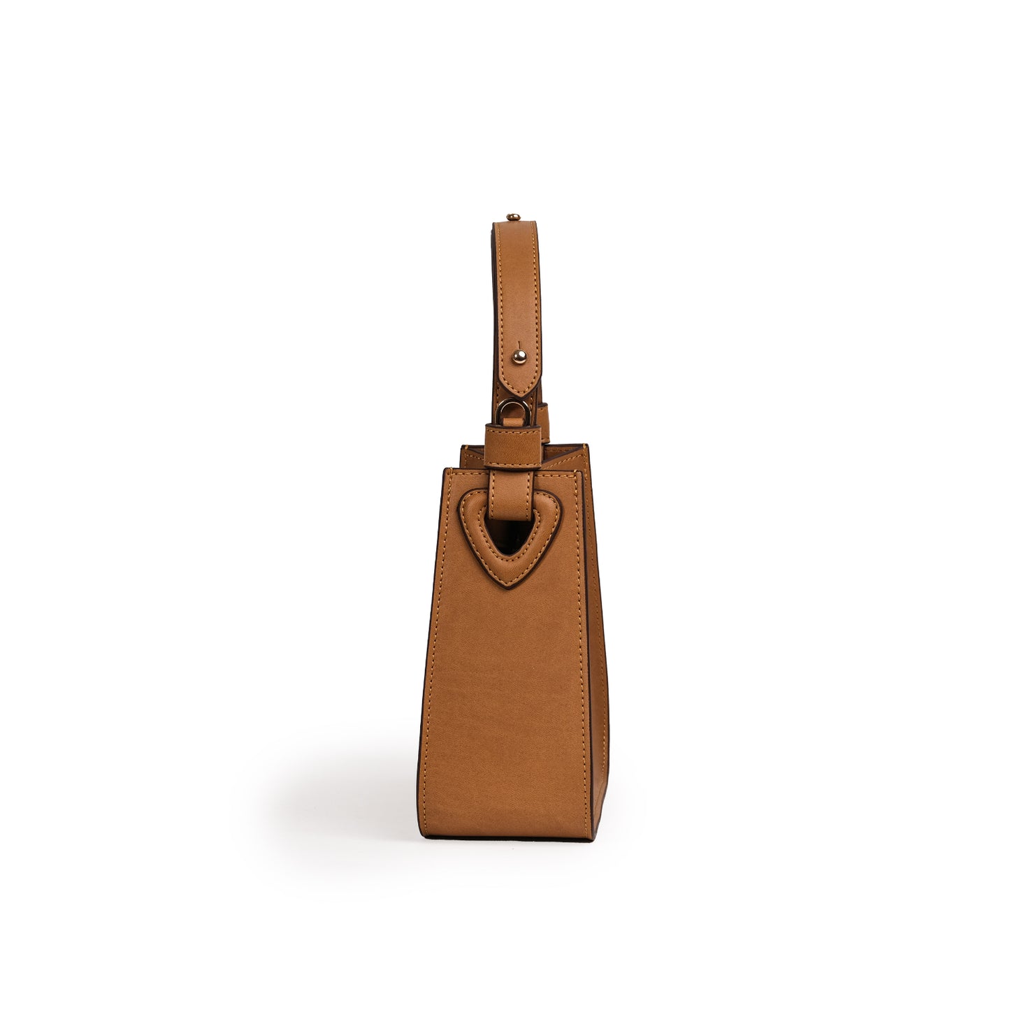CEREUS Vegan Apple Leather Leather Crossbody & Shoulder Bag Camel